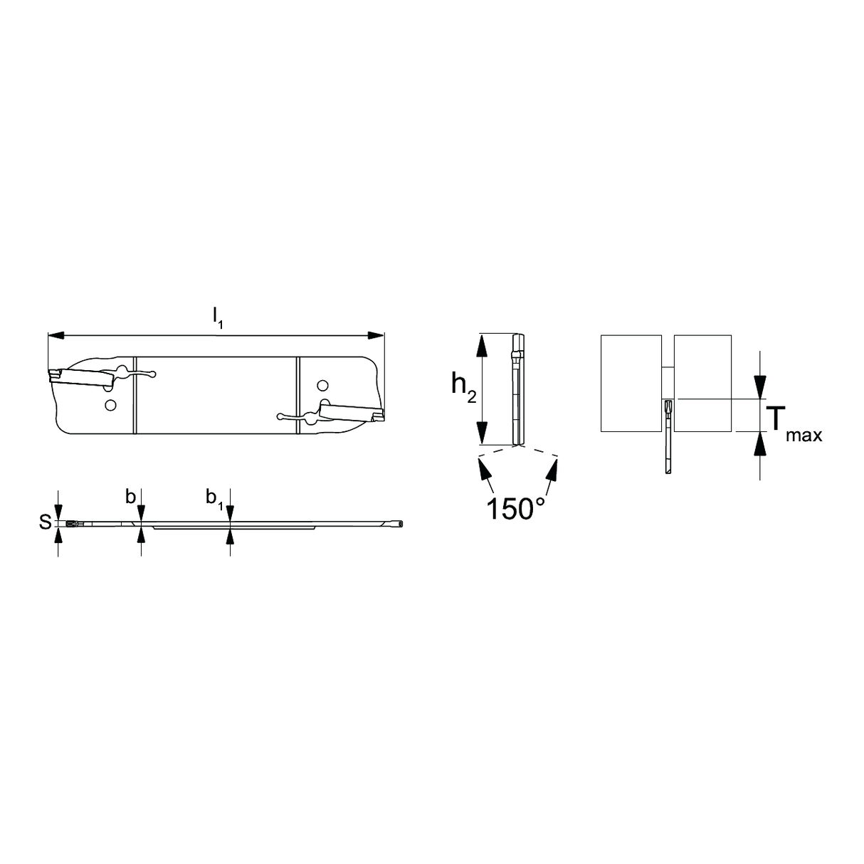 Suporturi de scule cu o singura parte pentru taiere si canelare si strunjire BL/R/N...SGN KERFOLG - sefira.ro
