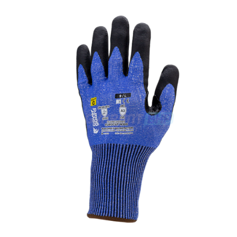 Manusi de protectie EUROCUT N300 CUT C, marimea 7, 13G, EUROTEHNIQUE - sefira.ro