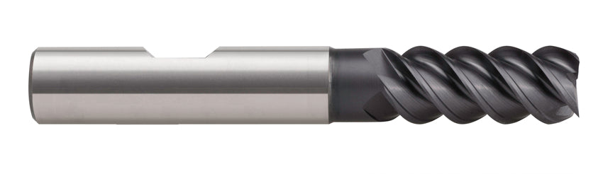 Freza super finisare PMX DIN844N 4Z - 6604 - 08.00 mm - TIALN-TOP IZAR