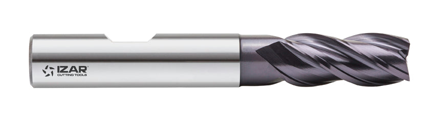 Freza PMX DIN844N NZ elice invariabila - 6666 - 08.00 mm - TIALN-TOP IZAR