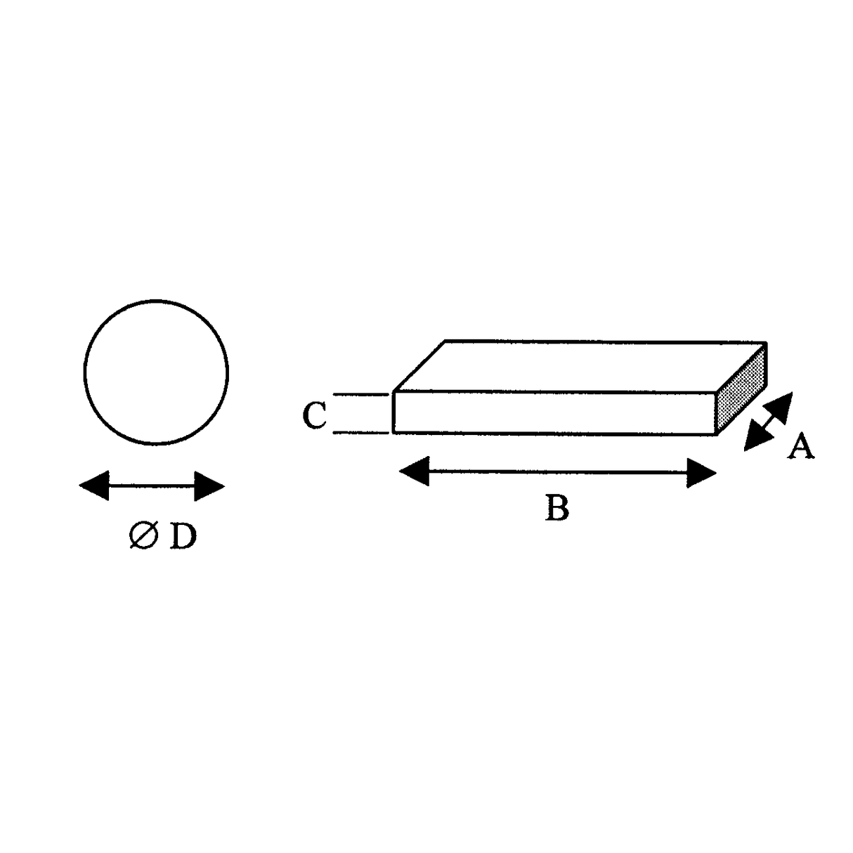 Magneti permanenti din cauciuc ferit - sefira.ro