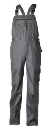 TEHNICIA PANTALONI CU PIEPTAR, GRI ÎNCHIS L (csgt) - sefira.ro