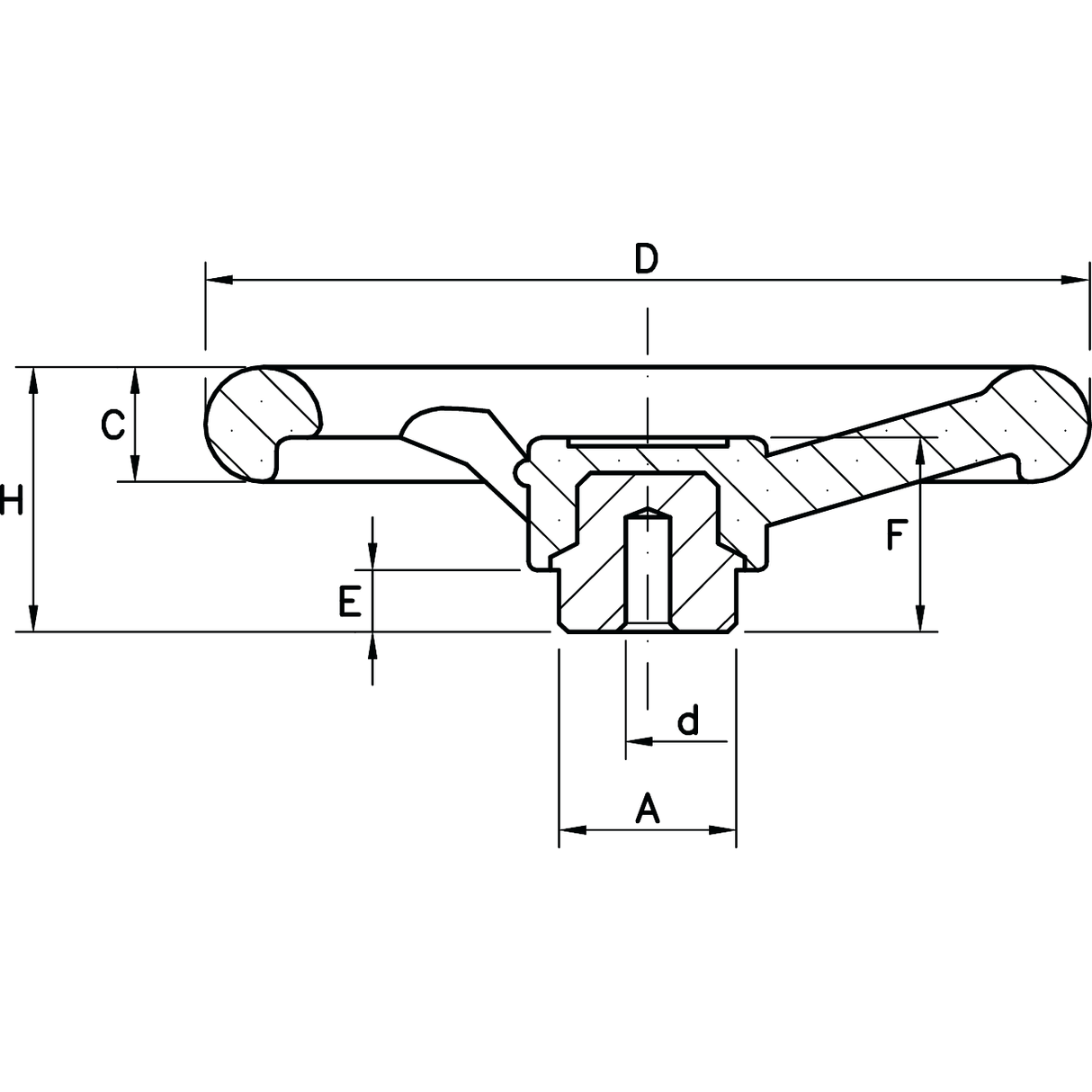 Roti de mana cu raze din druoplast WRK ranforsat - sefira.ro