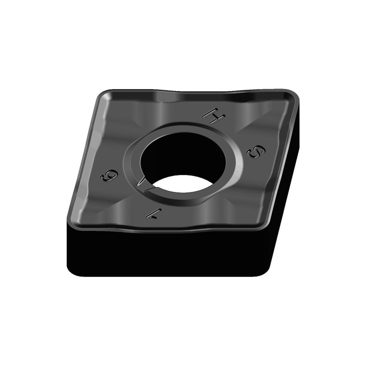 Placuta indexabila strunjire CNMM 80º negativa - 8512 - CNMM-120412-E-ZR-C525 IZAR