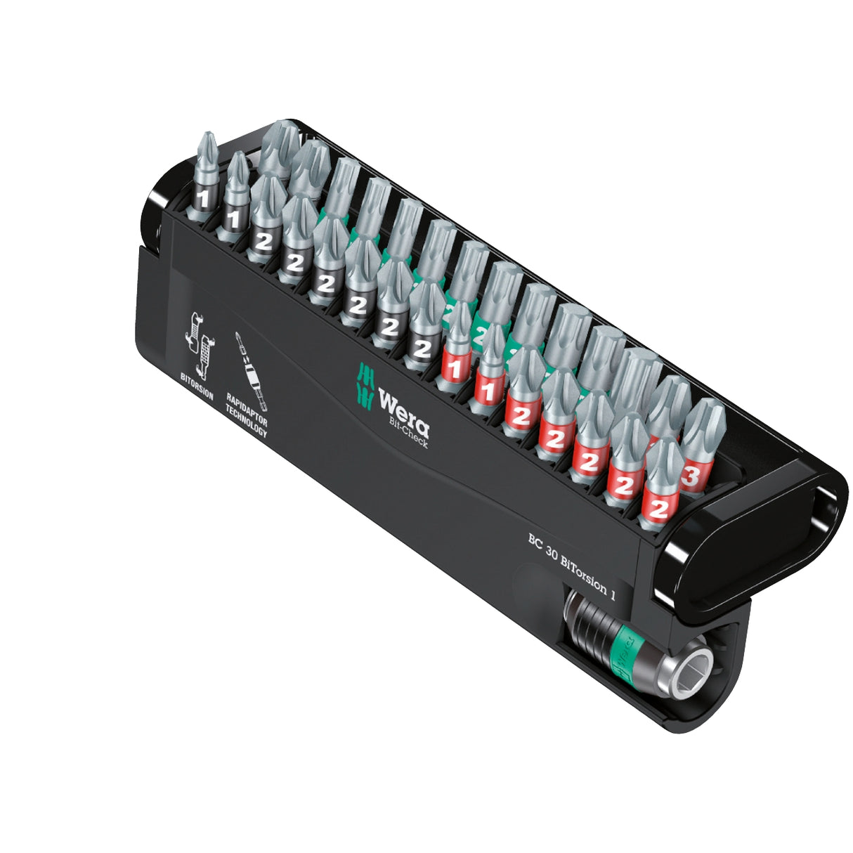 Set de biti si suporturi WERA BIT-CHECK 30 BITORSION 1 - sefira.ro