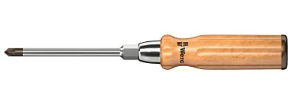 Șurubelniță mâner lemn PZ 1x 80mm Wera