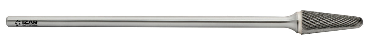 Freza Biax carbura tip L BALL-NOSED-CONE lung - 9247 - 12.70X06.00 mm DENT.6 IZAR