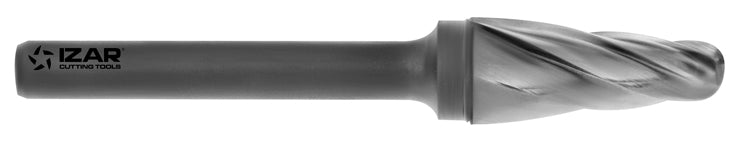 Freza Biax carbura tip L BALL-NOSED-CONE - 9267 - 12.70X08.00 mm DENT.1 IZAR