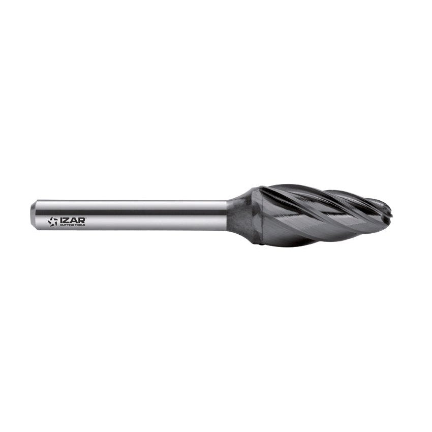 Freza Biax carbura tip F BALL-NOSED-TREE - 9268 - 03.00X03.00 mm DENT.1 IZAR