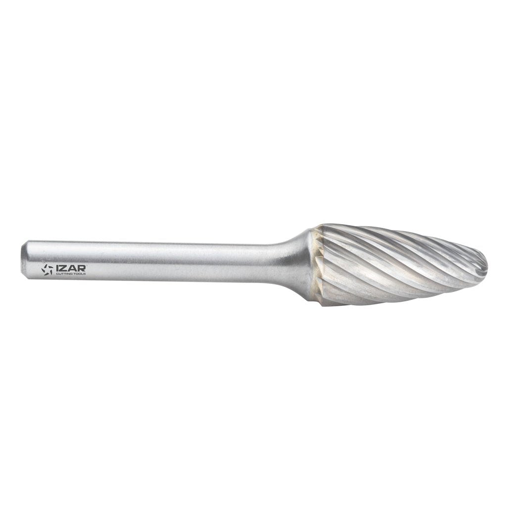 Freza Biax carbura tip F BALL-NOSED-TREE - 9268 - 12.70X06.00 mm DENTADO INOX IZAR
