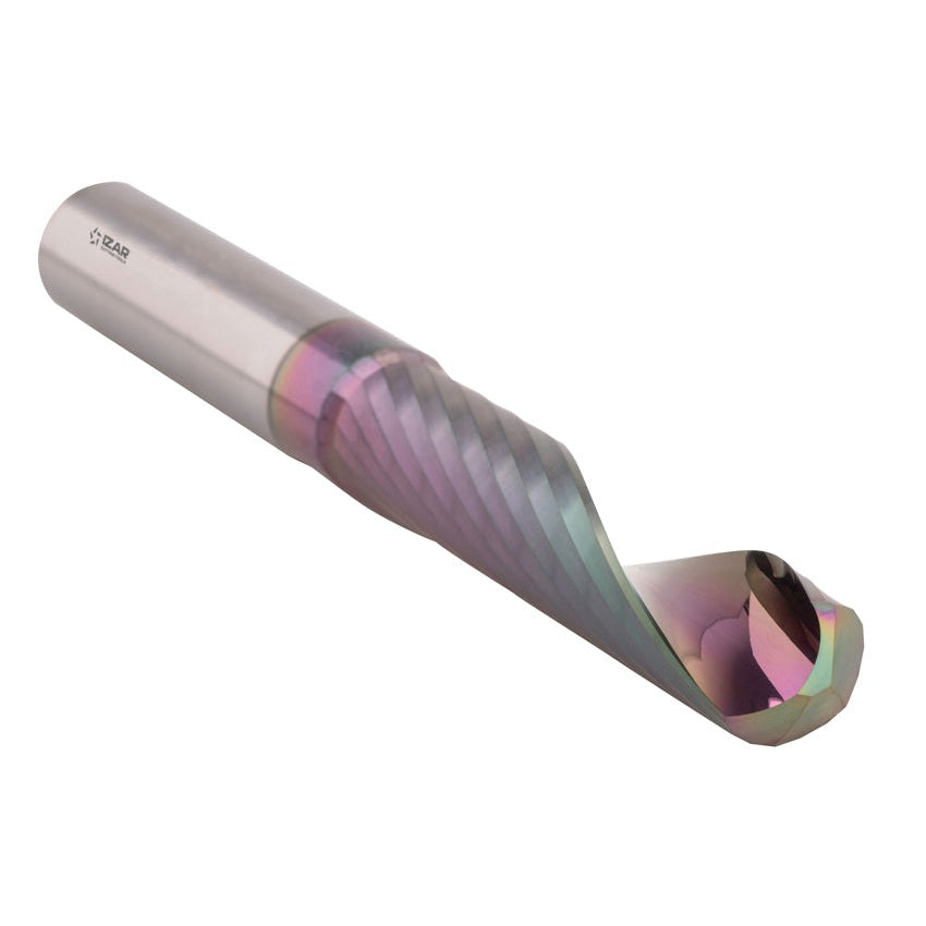 Freza polished Micrograin 1Z Aluminiu lung - 9417 - 05.00 mm x l16 - IRIS IZAR