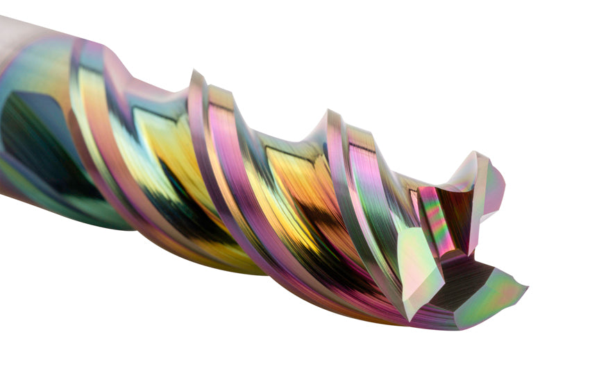 Freza Micrograin 3Z Aluminiu 45º MIRROR POLISHED - 9437 - 06.00 mm - IRIS IZAR
