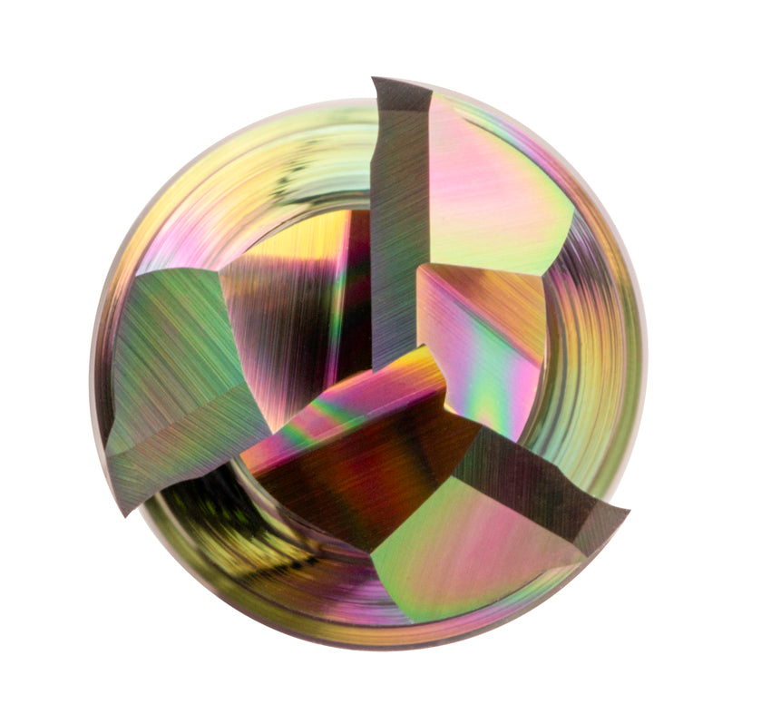 Freza Micrograin 3Z Aluminiu 45º MIRROR POLISHED - 9437 - 03.00 mm - IRIS IZAR