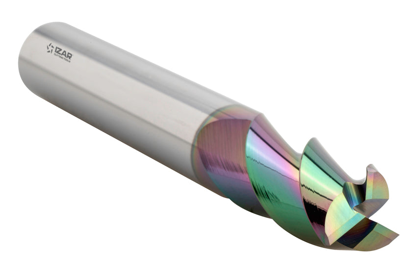 Freza Micrograin DIN 6528N 3Z Aluminiu 45º - 9439 - 03.00 mm - IRIS IZAR