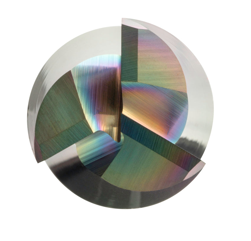 Freza Micrograin DIN 6528N 3Z Aluminiu 45º - 9439 - 12.00 mm - IRIS IZAR