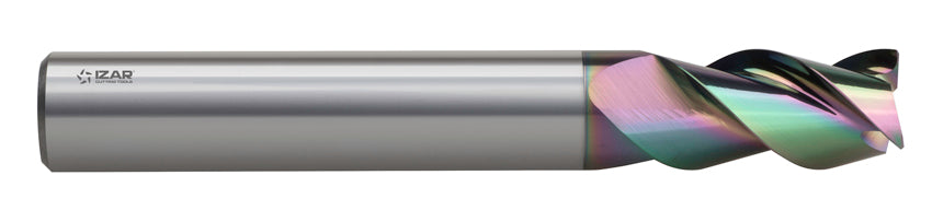 Freza Micrograin DIN 6528N 3Z Aluminiu 45º - 9439 - 03.00 mm - IRIS IZAR