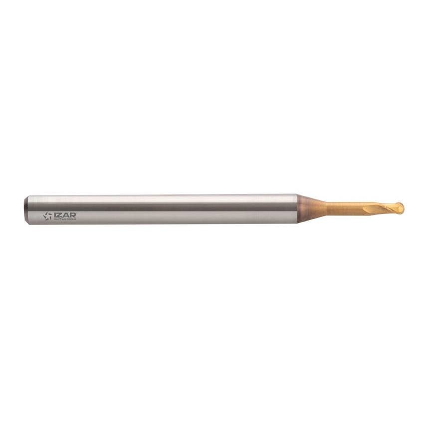 MICRO Freza GRAIN UF 2Z BALL NOSE - 9475 - 02.00 mm l1=20.00 R=01.00 - SUA IZAR