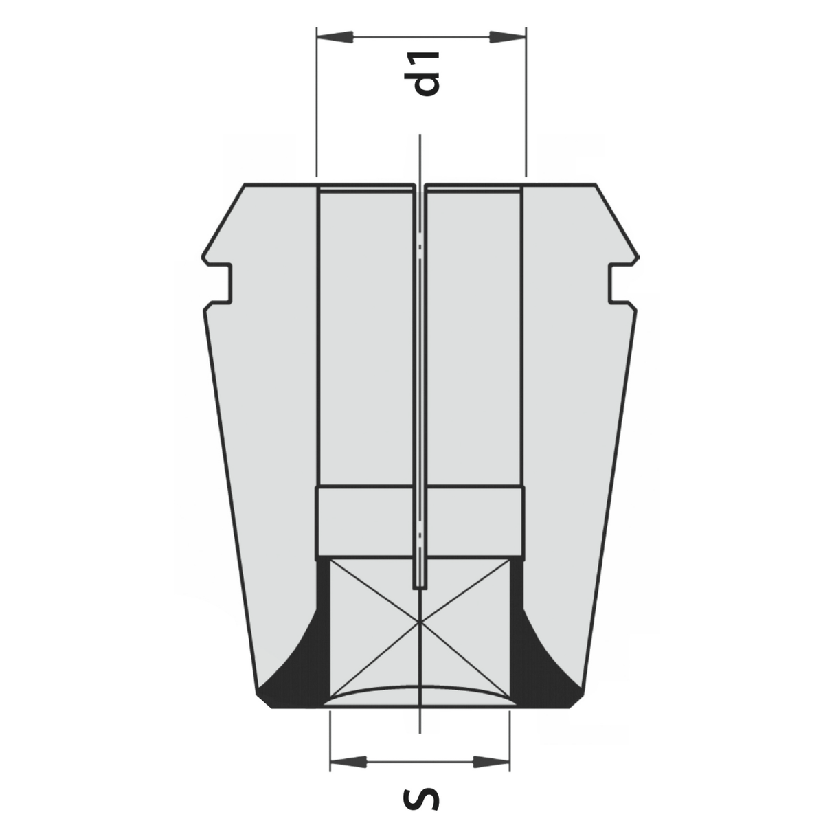 Bucsa Elastica pentru filetare rigida ER16 TUKOY - sefira.ro