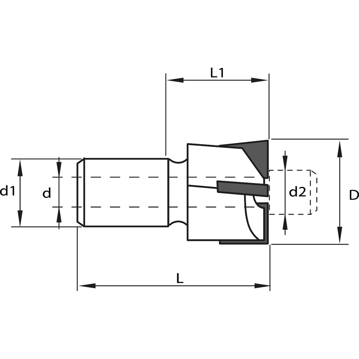 Freze modulare GRANLUND dimensiune 1 in HSS - sefira.ro
