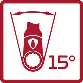 Antrenor cu clichet 1/4", reversibil, cu adaptor de actionare, R40150027, GEDORE RED - sefira.ro