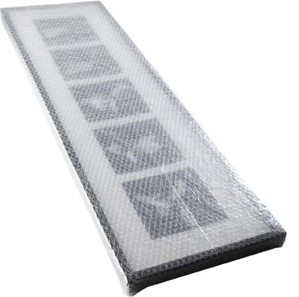 pernă de aer 3 straturi, 1200 mm lățime x 100 rm, 75 my STRETCH