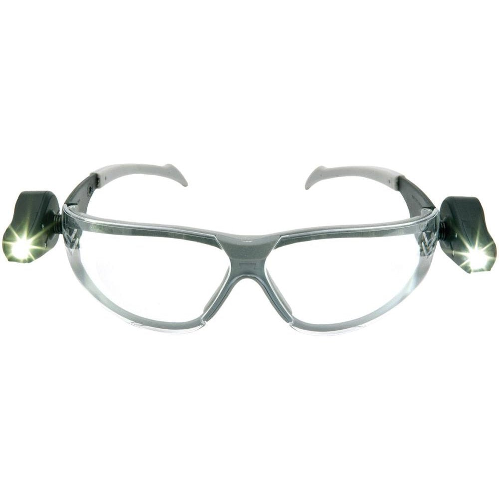 Ochelari de protectie LIGHT VISION LED, cu lanterna cu baterii, 3M - sefira.ro