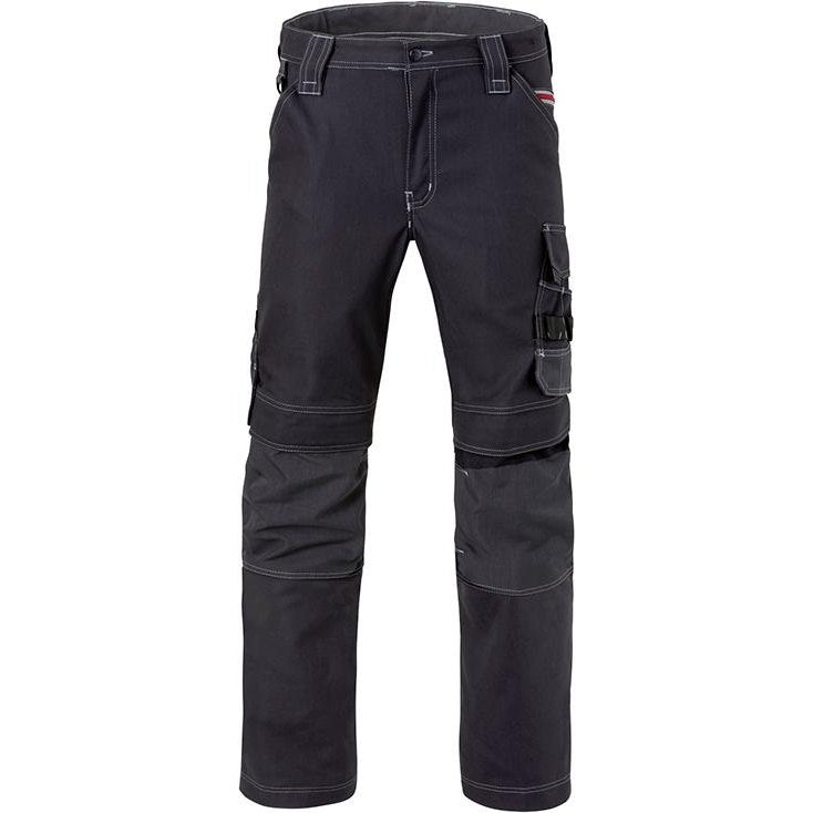 Pantaloni Attitude, marimea 48, negru/gri, HAVEP - sefira.ro