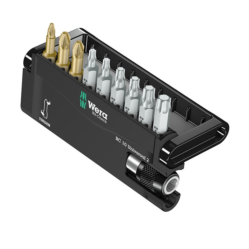 WERA Set Biti 1/4" set 10 buc, BC 10 Universal 2 - sefira.ro