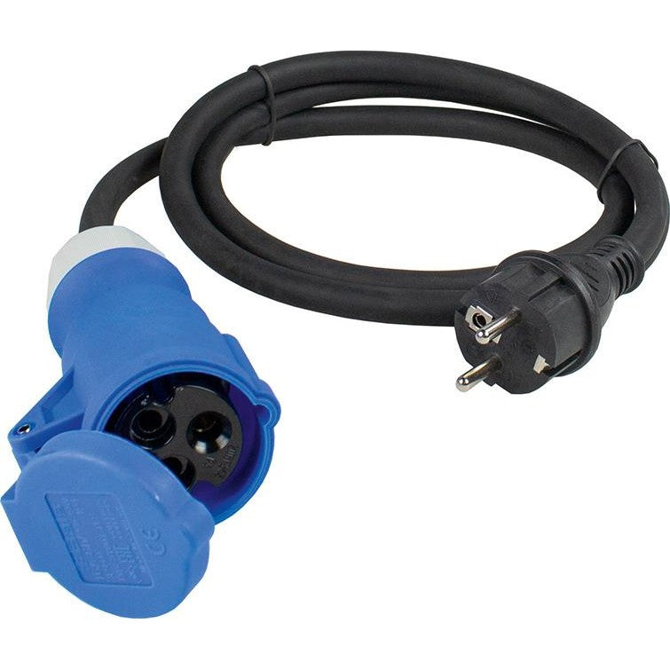 Adapterleitung 1,5m CEE-Kuppl.+Schu.-Steck. - sefira.ro
