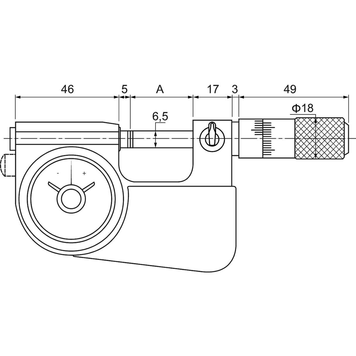 Micrometru pentru exterior cu Ceas comparator ALPA EXACTO - sefira.ro