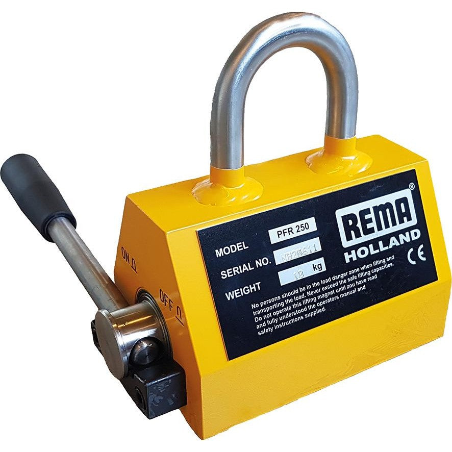 Magnet permanent de ridicare tip PFR, 125 kg, REMA - sefira.ro