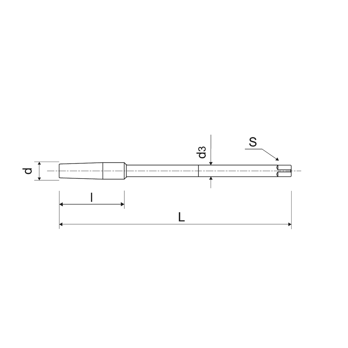 Robinet pentru piulite pentru gauri de trecere DIN 357 - sefira.ro