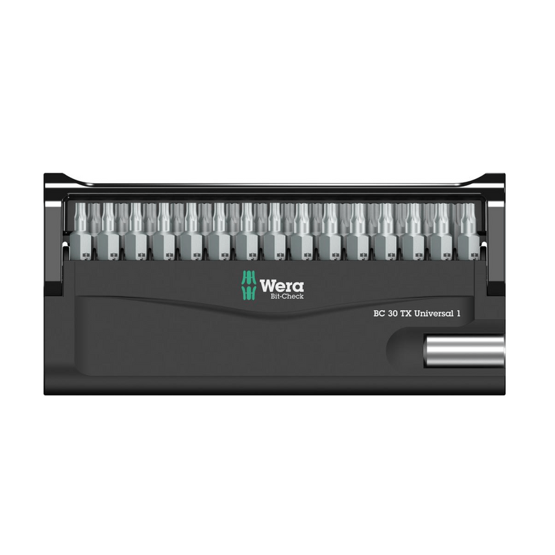WERA Set Biti 1/4" 30 buc BC 30 TX Universal 1 - sefira.ro