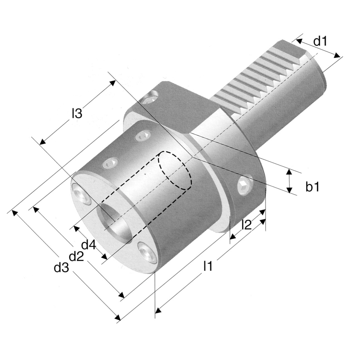 Suporturi de scule radiale VDI DIN 69880 pentru bara de alezat ALGRA - sefira.ro