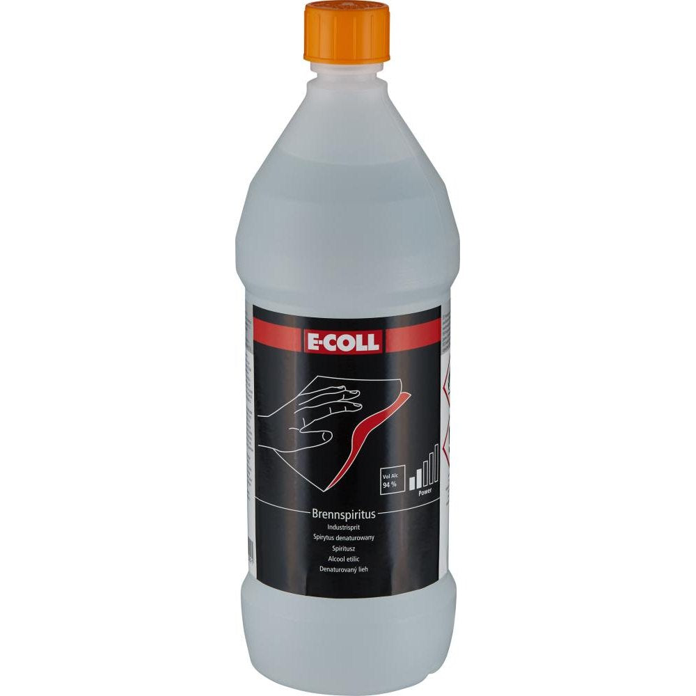 Alcool etilic, flacon 1l, E-COLL - sefira.ro