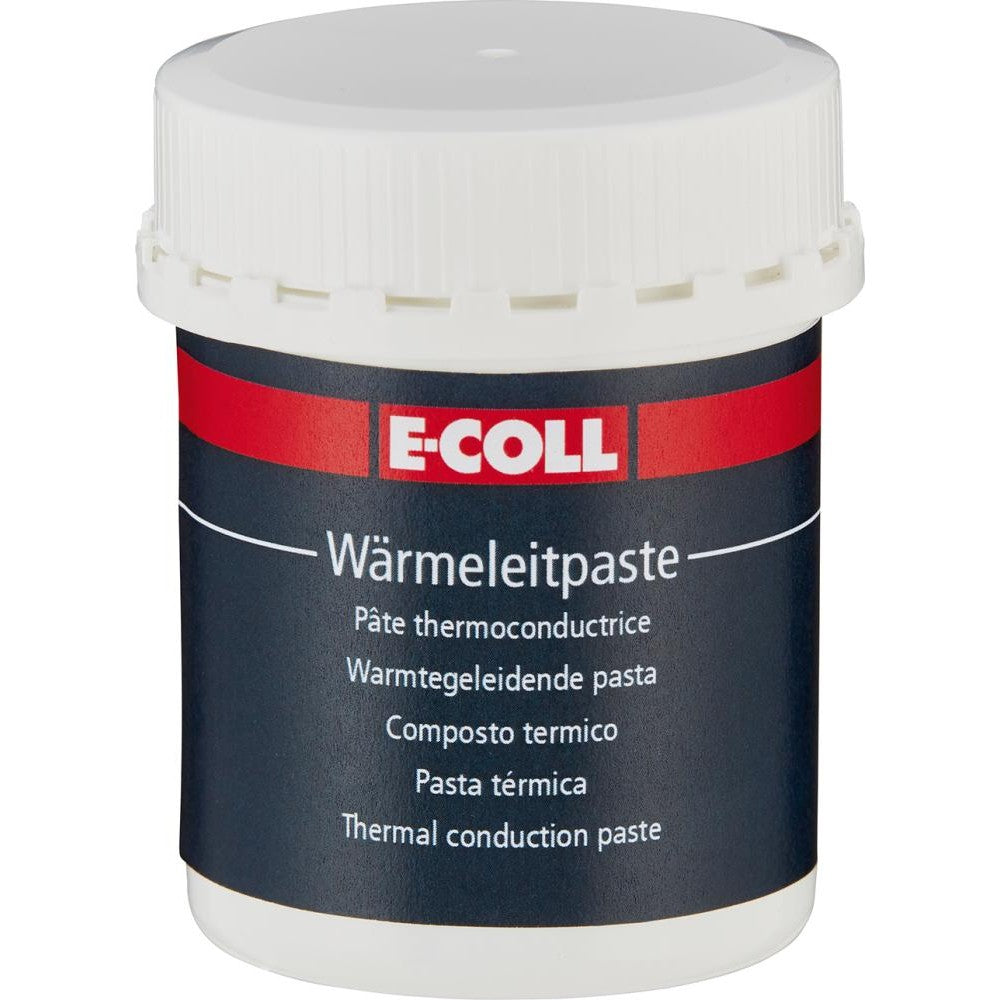 Pasta conductiva termic, cutie 150 ml, alba, E-COLL - sefira.ro
