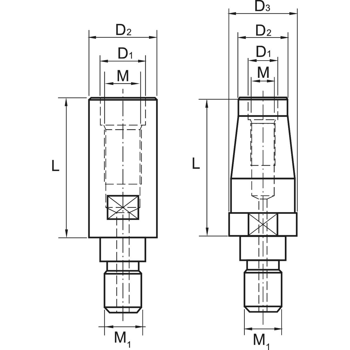 Adaptoare pentru freze cu filet TUKOY - sefira.ro