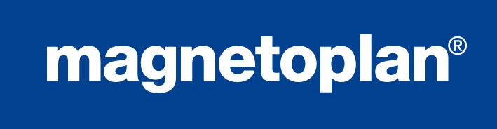 Magnet Discofix organizatoric standard, forta adeziva 700 g, Ø 30 mm, inaltime 8 mm, alb, 10 buc, MAGNETOPLAN - sefira.ro