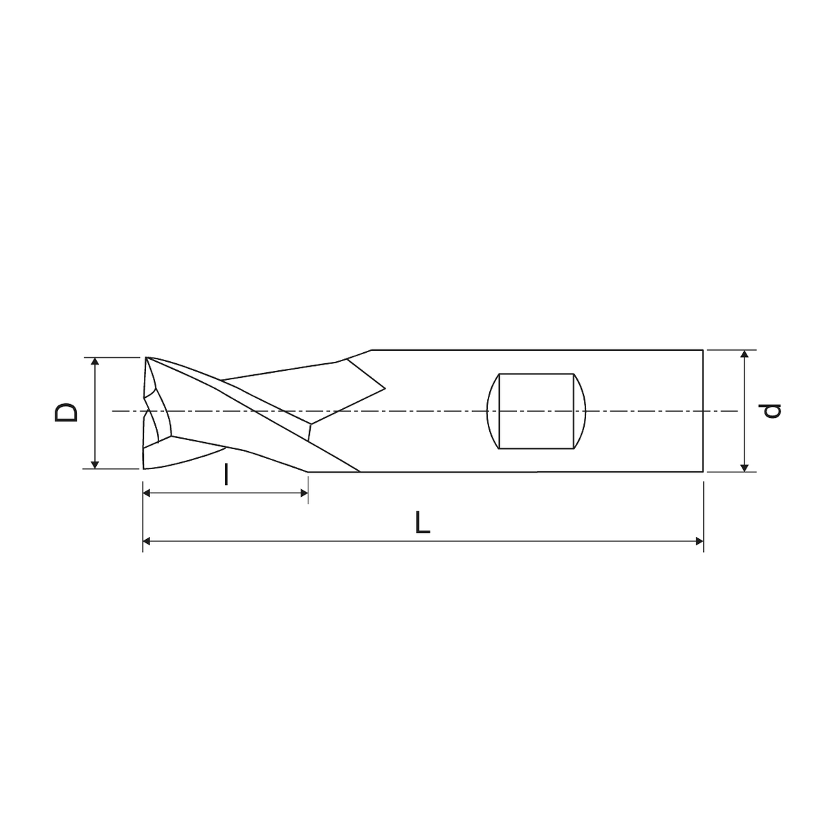 Bight doua caneluri din otel rapid Co8 freze Z2 WRK - sefira.ro