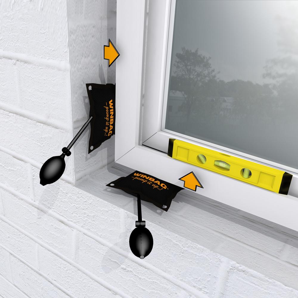 Perna de aer pentru montaj ferestre si usi, 2-50mm, max 135kg, set 4 buc, WINBAG - sefira.ro