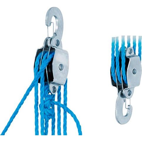 Scripete universal, franghie fara frana Ø 6 mm, portanta 220 kg, inaltime 2.5 m - sefira.ro