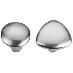 Pereche de butoane ciuperca, pentru clanta usii, 8mm, aluminiu, F2 - sefira.ro