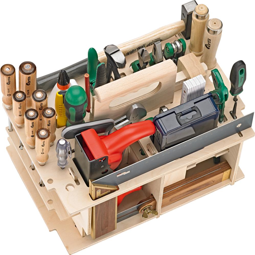 Trusa de scule pentru lemn, 37 piese, in cutie Systainer, FORTIS - sefira.ro