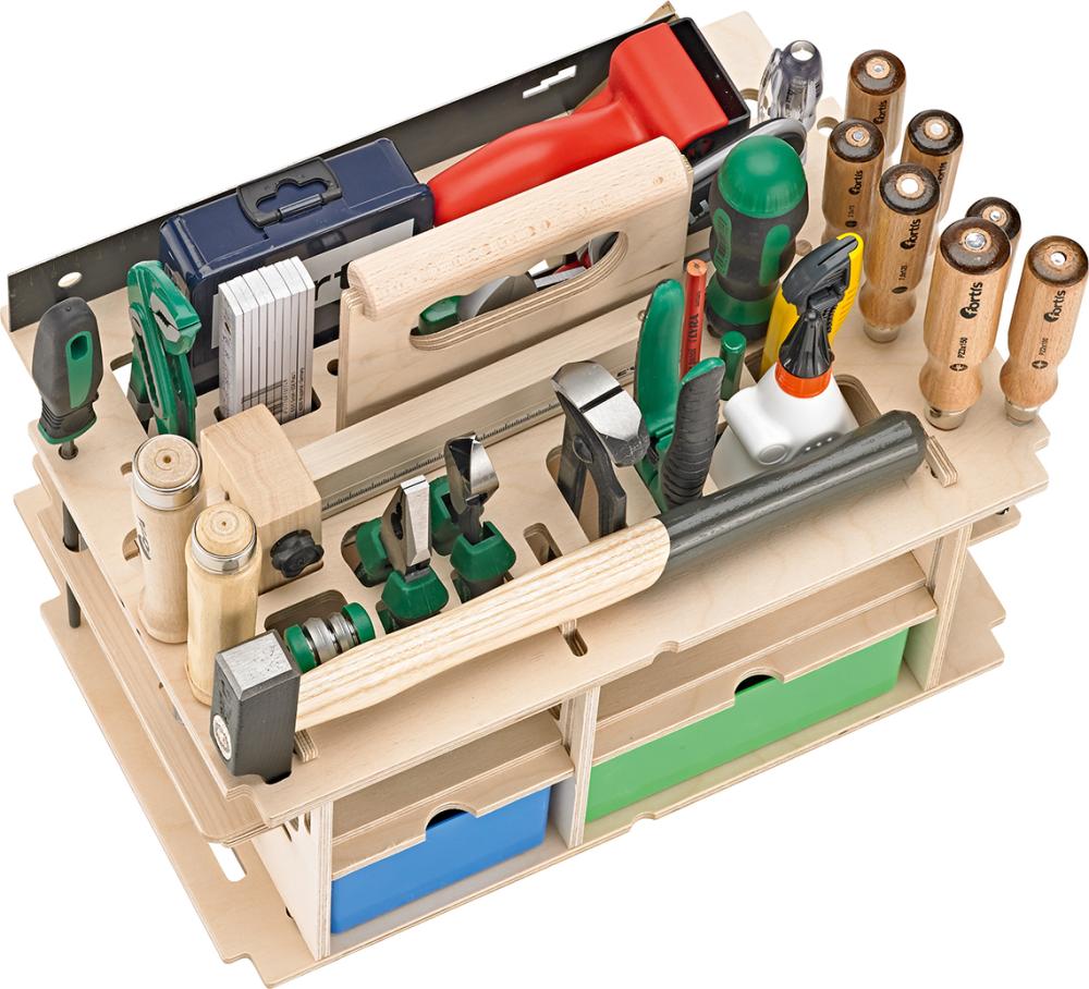 Trusa de scule pentru lemn, 37 piese, in cutie Systainer, FORTIS - sefira.ro