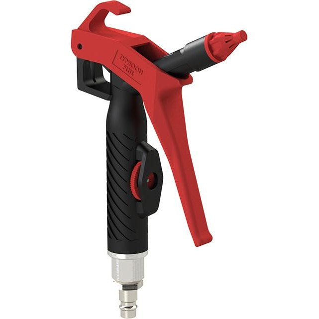 Pistol de suflat de inalta performanta Typhoon Plus, niplu de conectare pentru cuplaje NW 7.2, max. 10 bar, RIEGLER - sefira.ro