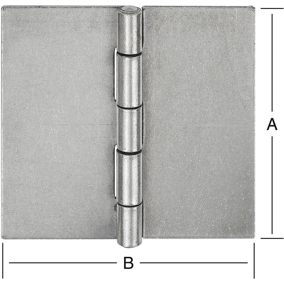 Balama patrata pentru usi DIN 7954 C, 60 x 60 x 1.4 mm, neperforata, VORMANN - sefira.ro