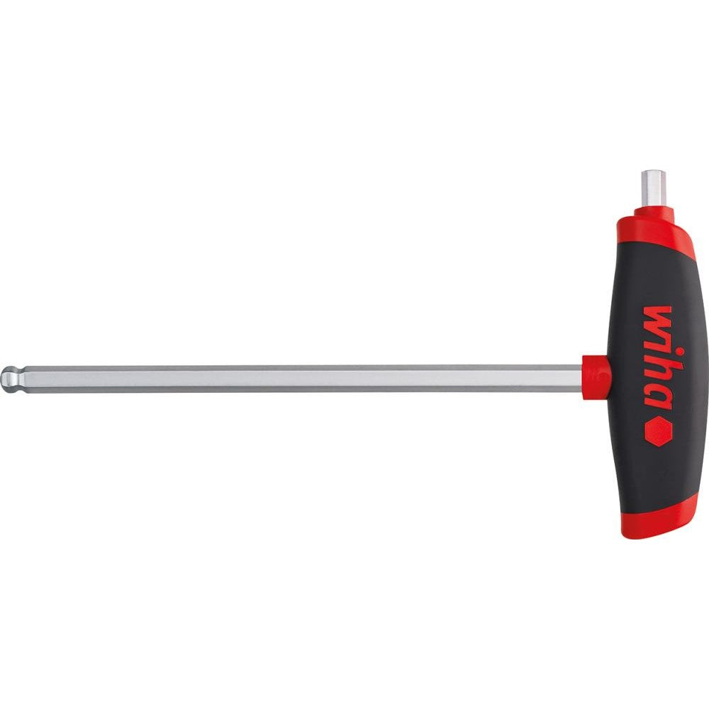 Cheie hexagonala cu maner T, cap sferic 4 x 150mm, WIHA - sefira.ro