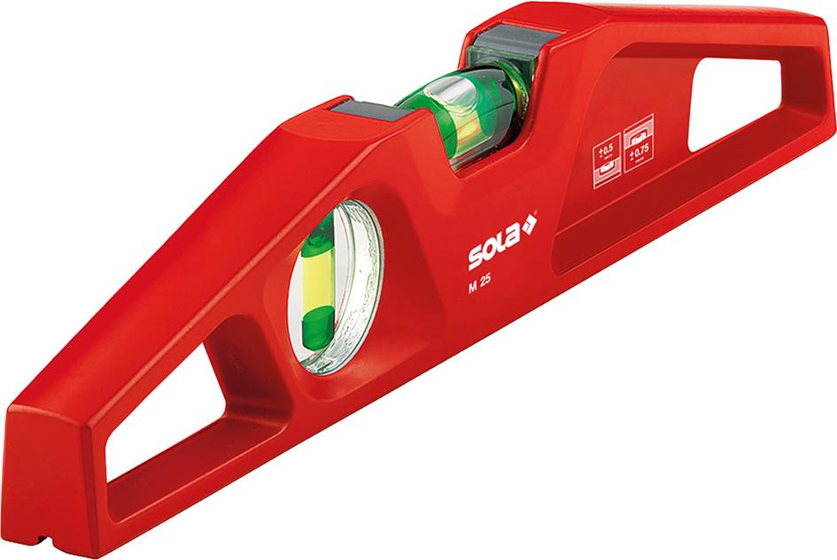 Alu-Guss-Wasserwaage M 25 Sola - sefira.ro