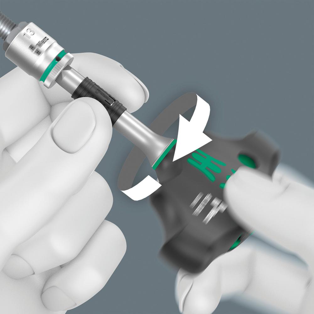 Ratschen-Quergriff 1/4" Steckschlüssel-Aufnahme Wera - sefira.ro