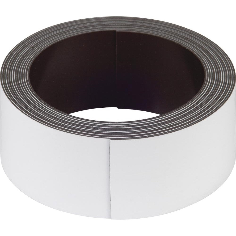 Magnetband beschriftbar 2,5m x 30,weiß Inhalt: 1 - sefira.ro